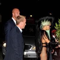 Lady Gaga showing lots of skin as she leaves her London hotel - Photos | Picture 96710